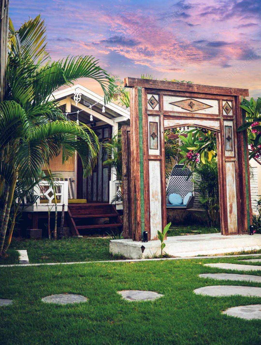 The White Key Luxury Villas Gili Trawangan Exterior foto